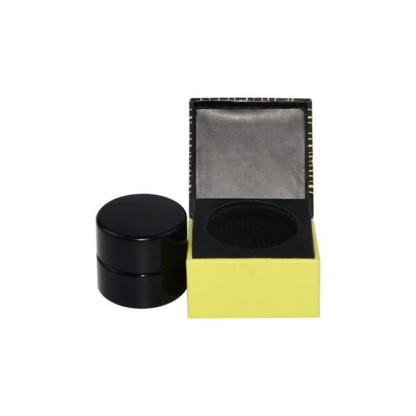 Caja magnética de regalo para envases de concentrados de cannabis con soporte de espuma 09 Caja contenedora de concentrados personalizada