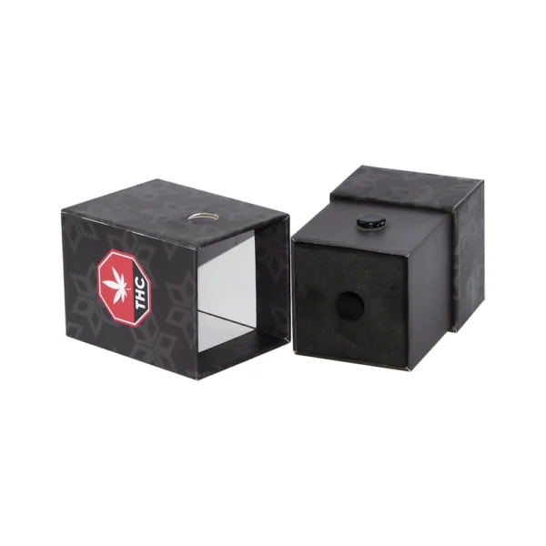 Boîtes d'emballage de cartouches de vaporisation personnalisées à l'épreuve des enfants