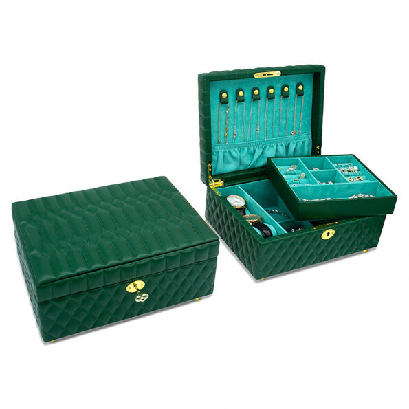 Leather Jewelry Storage Boxes