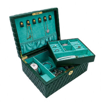 Leather Jewelry Storage Boxes