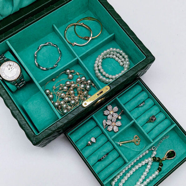 Leather Jewelry Storage Boxes