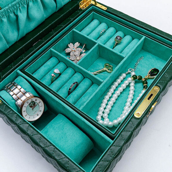 Leather Jewelry Storage Boxes